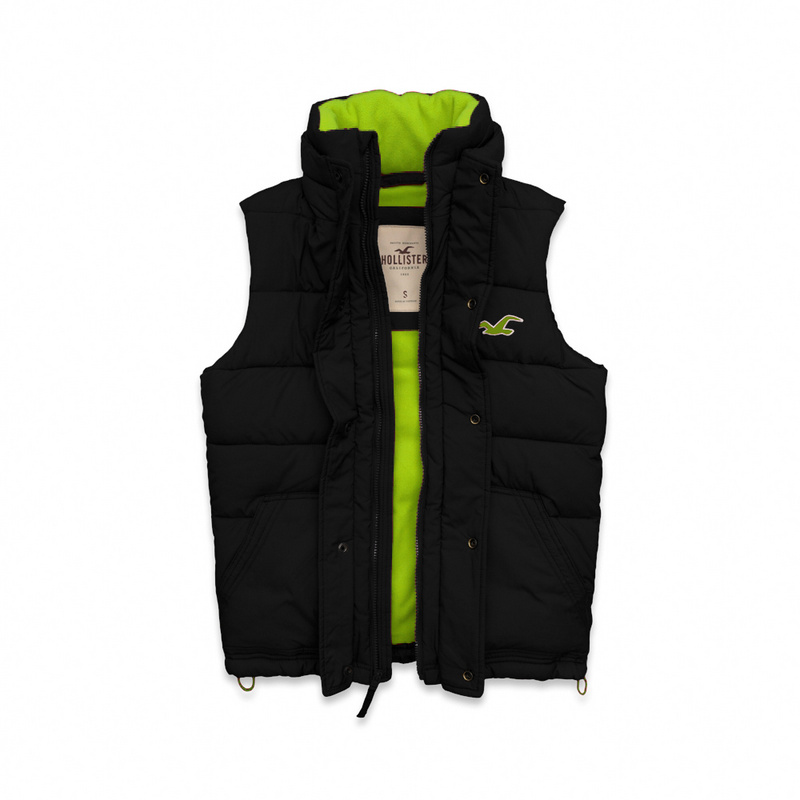 Hollister Hombres Rodando Colinas Chaleco HCO4669